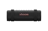 LG xboom Grab by will.i.am, tragbarer Bluetooth-Lautsprecher (Signature Sound, IP67, bis zu 20 Std. Akkulaufzeit), Schwarz [Modelljahr: 2025]