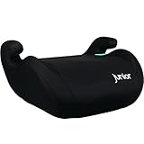 Kindersitzerhöhung ECE R129 Autositz für Kinder Sitzerhöhung Auto I-Size Kindersitz (SCHWARZ)