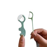 Simsky 80 Stück Zahnseide-Stick-Kinder für engen Zahnzwischenräume Dental floss Kids Dental Sticks mit kindergerechtem Griff