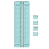 Xijobido Foto Cutter Schieber - Präzisions Papierschneider Beidseitig Schneidend,Ergonomisches Multifunktions-Schneidewerkzeug Für Büro Und Bastelprojekte Mit Karton