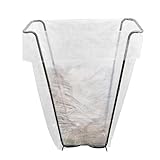 Müllsackständer für den Garten, Müllsackständer - Metallständer mit Müllsackrahmen - Vielseitiger Laubsackhalter Tür