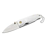 Herbertz, Einhandmesser, Klappmesser, Klinge: 5.5 cm, 241307, rostfrei, Aluminium-Schalen Messer, Silber, M