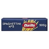 Barilla Pasta Klassische Spaghettini n.3 aus hochwertigem Hartweizen immer al dente (1 x 500 g)