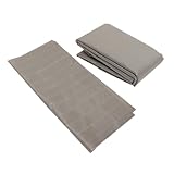 Homoyoyo 2 Stück Feuerfeste Outdoor Feuerstelle Matte Hitzeresistente Grillunterlage Schutzmatte für Rasen Terrasse BBQ Gasgrill Wiederverwendbar