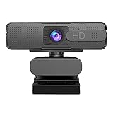 SHENGXINA Webcam HD USB. Webcam 1080P Autofokus-Webkamera mit Mikrofon Af. Autofokus-Kamera for Computer live Online-Unterricht