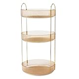 Make-up-Organizer – große Kapazität, transparente Kosmetik-Aufbewahrungsbox | Stabiles ästhetisches Design für Schminktisch, Weihnachten oder Geburtstagsgeschenk