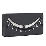 Neigungsmesser Analog, Fahrrad Neigungsmesser Inclinometer Clinometer, ‑40° Bis 40° Lenkerneigungsmesser Rohrneigungsmesser Krängungsmesser Für Horizontale Mikrowinkelmessung