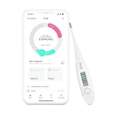 Ovy® Basalthermometer mit EU-zertifizierter Ovy App zur hormonfreien Verhütung und bei Kinderwunsch | Eisprung-Messgerät zur Berechnung fruchtbarer Tage