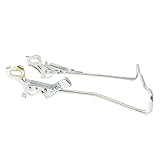 JUNNASALIKER Fahrräder Kickstand Doppelständer Mit Parkregal Einstellbarer Mittelmontage Bicycles Stützständer Heckmontage Kickstand