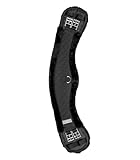 WALDHAUSEN Mondgurt mit Teddyfell, schwarz/schwarz, 45 cm