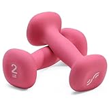 Sportneer Hanteln Neopren Kurzhanteln Frauen Hantelset Kleine Hantel Kurzhantelset (2er-Set) für Damen Gymnastik Yoga Pilates und Kinder