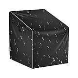 Générique Schutzhülle für Gartenstuhl, verstärkt, strapazierfähig, für Gartenmöbel und Terrasse, stabiler Schutz mit tiefer Hülle für Gartensitze