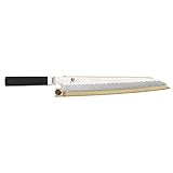 Shun Dual Core VG0020 Saya, Cutlery Yanagiba-Messer, 26,7 cm, traditionelles Design, gleitet durch Fischschnitte mit Leichtigkeit, handgefertigtes Japanisches Küchenmesser, Stahl, Edelstahl