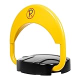 HOARLICN Elektronische Parkscheibe, Automatik Klappbar Parkpfosten mit Fernbedienung Reflexionsstreifen2 Fernbedienungen Nach 39cm Lange Ausdauer Geeignet für Stellplätze