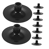 WOONEKY 15 Stück Teiliges Saugnapfpfeil Spitzen aus Gummi Ersatz für Bogenschießen für Outdoor Spiel Wettkampf und Geeignet für Jungen und Mädchen