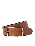 JACK & JONES Herren Jacprague Leather Belt Noos, Cognac, Numeric_80