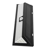 VILLCASE Solar Bewegungsmelder Außenleuchte Solar Wandlampe für Garten Weg Beleuchtung mit Heller Beleuchtung und Wetterfestigkeit