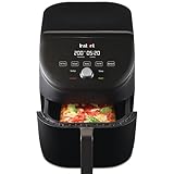 Instant Vortex Slim-5.7L Digitale Heißluftfritteuse, Schwarz, 5-in-1 Smart Programm-Air Fryer, Backen, Braten, Grillen, Aufwärmen -1700W