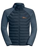 Jack Wolfskin Herren Routeburn Pro Hybrid M Softshelljacke, Midnight Sky, M EU