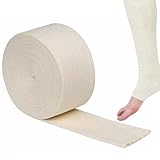 Schlauchverband Kompressionsbandage Elastische Schlauchbandage Schlauchförmige Tube dehnbarer Schlauch Fixierbinde Dehnbarer Fixierbind (15cm×10m/5.91in×10.94yds)