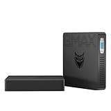 BMAX B1 Pro Mini PC, Intel N4000 bis 2.6GHz, 8GB RAM 128GB eMMC, Win 11 Pro, Unterstützt 4K UHD Dual Monitor (HDMI/VGA), Lüfterloser Mini Computer für Home Office & Business