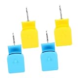 ABOOFAN 4 Stücke Silikon für Männer und Frauen Schlüsselanhänger und Aufbewahrungstaschen Modernem Design für Münzen und Kleine Essentials Wiederverwendbar für Reisen