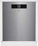 Beko BDDN38561XC bPRO 500 Unterbau-Geschirrspüler 60 cm, für 14 Maßgedecke, 3 Spülebenen, 5 Temperaturen, 8 Programme, CornerIntense, Hygiene-Programm, automatische Türöffnung, Fast+