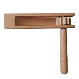 Hersteller von Lärm mit Ratsche aus Holz, drehbare Rassel aus Holz, Geräuschhersteller aus Holz, drehbare Rassel aus Holz, drehbare Rassel aus Holz, Sport, Party, traditionelles Matraka-Spielzeug.