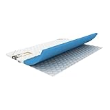 REM-Sen Matratzentopper 70x200 cm Höhe 6 cm, Gelschaum Härtegrad H2 Weich, Atmungsaktiver Gel Topper, Druckentlastend Matratzenauflage mit abnehmbarem Mikrofaser Bezug (waschbar 60°C), Eckgummis