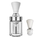 zwxqe Ölspender für Küche, Soßenspender mit Skala, Gewürzglas für die Küche, zum Braten, Grillen, Grillen, Reisen, Camping