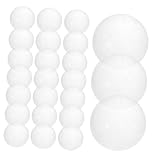 Gatuida 30 Stück Dekorative Glaskugeln Klare Murmeln für DIY Projekte Bastelarbeiten Aquarien und Spiele Hochwertige Glasmurmeln für Heimdekoration und Chinesisches Dame Spiel