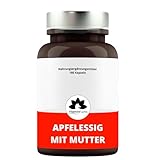 Apfelessig Kapseln mit Mutter - 180 Tage Versorgung organischer Apfelessig in Kapseln - apple cider vinegar with mother von Vitamin Fuchs