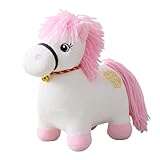 Genérico Plüschtier für das Jahr des Pferdes 2026, weiches Plüschpferd, Glückssymbol 2026, chinesisches Neujahr, Dekoration für Schlafzimmer, Wohnzimmer, Kindergarten, Sofa, Auto, Regal