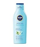 NIVEA SUN After Sun Feuchtigkeitscreme, (1 x 400 ml), beruhigende Lotion zur Hautpflege nach Sonneneinstrahlung, Hautpflege mit Aloe vera