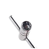 Milisten 2Stücke Förmiger Schlagzeugschlüssel aus Leicht und Langlebig Zubehör für Schlagzeuger Schnell Ladender Schlagzeugschlüssel für Präzise Stimmarbeiten