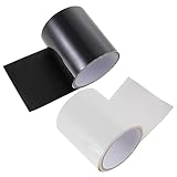 LIFKOME 2 Rollen Wasserdichtes Reparaturband Starke Abdichtung für Garten Wasserleitungen und Haushaltsanwendungen Material Einfach Zuzuschneiden für Leckstopfen und Abdichtungen