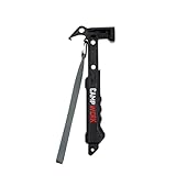 CAMPWERK CampCrush Campinghammer – Robuster Carbonstahl-Hammer mit ergonomischem Soft-Griff & Haken – Ideal für Camping & Outdoor – 30 cm, 700 g