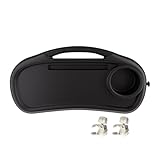 Kids Travel Tray Snack-Tablett für Kinderwagen | Abnehmbares Essens-Tablett mit Getränkehalter | Tragbares Kinderwagen-Zubehör | Wiederverwendbarer Kinderwagen-Aufsatz für Zuhause