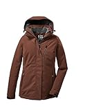 killtec Damen Funktionsjacke/Winterjacke mit abzippbarer Kapuze KOW 140 WMN JCKT, cappucino, 42, 37411-000