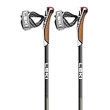 LEKI Flash Carbon Stöcke, Green metallic-Black, 115CM