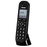 Panasonic KX-TGQ200GB CAT-iq-Telefon (schnurlos, CAT-iq 2.0 kompatibel, Freisprechmodus, Anrufersperre, Eco-Plus, digitales Telefon) schwarz