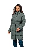 Jack Wolfskin Damen Frozen Lake Coat W Daunenmantel, Slate Green, M EU