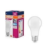 Osram LED Star Value Classic A60 LED-Lampe für E27-Fassung, Birnenform, FR 806 Lumen, tageslichtweiß (6500K), Ersatz für herkömmliche 60W-Glühlampen, nicht dimmbar, White