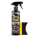 MAX DETAIL-LAB - Shine & Protection - Reifenglanz Kunststoffpflege Auto Gummipflege Aussen, Reifenpflege Auto Schwarz, Reifen Glanz Gummi Pflegemittel Reinigungsset Car Detailing Autopflege 500ml