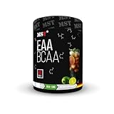 MST EAA und BCAA hochdosiert aminosäuren | 520 g Pulver - 40 Portionen | ohne Farbstoffe | MST NUTRITION - Berlin | (Cola - Lime)