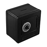 Geldkassette Abschließbar Klein 13.2x13.2x9cm, Geldkasette mit Zahlenschloss, Abschließbare Box, Spardose Tragbar Münzen Scheine Tresor, Trinkgeldkasse für Haus, Büro und Veranstaltungen, Wasserdicht