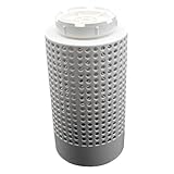 Worm Farm mit Löchern, PVC -Wurmkompostierungsbehälter mit sicherem und robustem Deckel im Freien Vermicomposting für Gartenbetten und Hausgebrauch, 110 mm, Gartenkompostbehälter