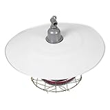 Toyvian Livestock Wärmelampe Infrarot Heizstrahler für Schweine Ferkel Kaninchen Effiziente Wärmeerhaltung Einfache für Kalte Winter und Gesunde Tierhaltung