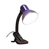 Studie Lampe LED-Schreibtischlampe mit Klemme, dimmbare Schreibtischleuchte mit 3 Beleuchtungsmodi, Augenschutz, tragbare Lesebuchleuchte, Knopfschalter Schreibtischlampen für das Home Office ( Color