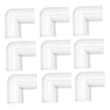 VICASKY 10 Stück Biegung Anschlussadapter für Aquarienfilter Hochwertige Verbindungselemente für Einfache Installation und Dauerhafte Nutzung